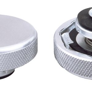 Trans-Dapt Performance Radiator Cap, Universal, 16 Pound Pressure Rating, Polished, Aluminum – 6017