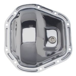 Trans-Dapt Performance Differential Cover, Dana 60, 10 Bolt, With Fill Plug, With Drain Plug, Chrome, Steel – 8783
