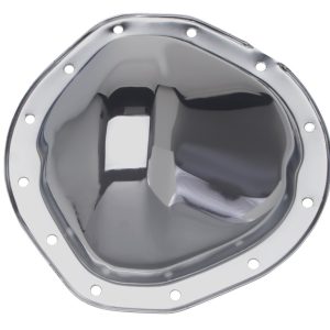 Trans-Dapt Performance Differential Cover, GM 1/2 Ton, 12 Bolt, With Fill Plug, With Drain Plug, Chrome, Steel – 8785