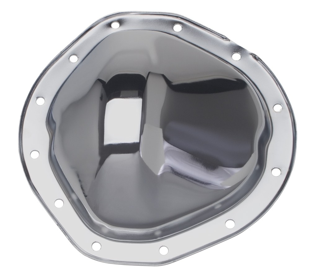 Trans-Dapt Performance Differential Cover, GM 1/2 Ton, 12 Bolt, With Fill Plug, With Drain Plug, Chrome, Steel – 8785