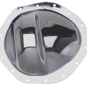 Trans-Dapt Performance Differential Cover, GM 3/4 Ton and 1 Ton, 14 Bolt, With Fill Plug, With Drain Plug, Chrome, Steel – 9043