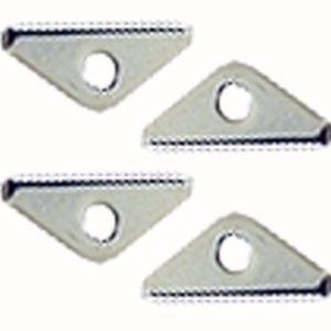 Trans-Dapt Performance Valve Cover Hold Down Tab Set, Chrome Plated, Steel, 1-1/2 Inch Wide, Set of 4 – 9067