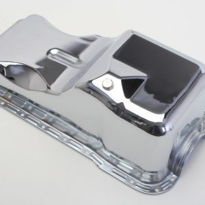 Trans-Dapt Performance Oil Pan, Ford 260-289-302W, Street, Without Windage Tray, Chrome Plated – 9078
