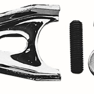 Trans-Dapt Performance Distributor Clamp, Chevy V8, Chrome, Steel, With Hold Down Stud – 9126