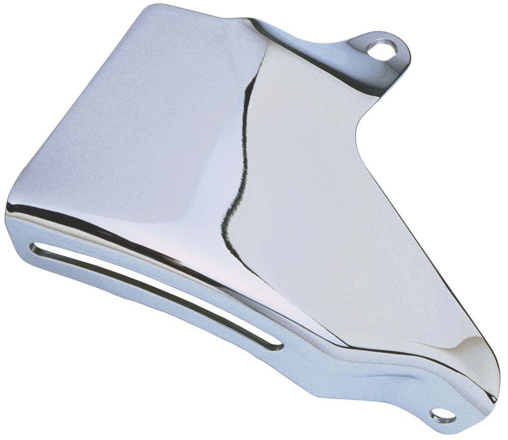 Trans-Dapt Performance Alternator Bracket, 7-1/2 Inch Length, Chrome, Steel – 9318
