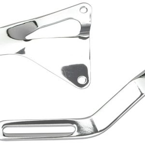 Trans-Dapt Performance Alternator Bracket, Chrome, Steel – 9455