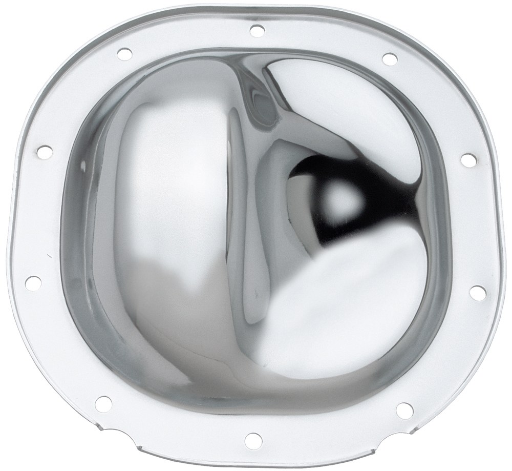 Trans-Dapt Performance Differential Cover, Ford 8.8 Inch, 10 Bolt, Chrome, Steel – 9465