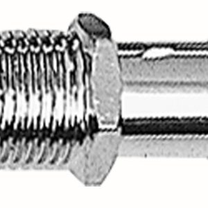 Trans-Dapt Performance Adapter Fitting, 1/2 Inch NPT to 5/8 Inch Hose Barb, Chrome, Steel, Single – 9515