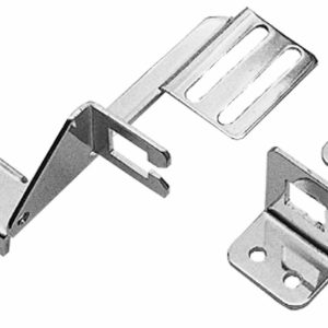 Trans-Dapt Performance Auto Trans Kickdown Cable Bracket, For Use with GM Turbo 350, Mounts to Holley Carburetors, Chrome, Steel – 9620