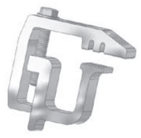 Titelok Truck Cap Clamp, For Truck Toppers with Fiberglass or Aluminum Rails, Gives the Needed Reach to Clamp the Front of the Topper – TL-150