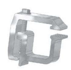 Titelok Truck Cap Clamp, For Truck Toppers with Fiberglass Rails, 0 to 1-3/8 Inch Clamping Range, 2-1/2 Inch Truck Cap Rail Reach – TL-2007