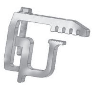 Titelok Truck Cap Clamp, For Truck Toppers with Fiberglass or Aluminum Rails, Gives the Needed Reach to Clamp the Front of the Topper – TL-250