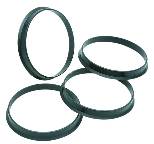 Topline Whl Wheel Hub Centric Ring, C73 Series Hub Ring, 63.9 Millimeter Inside Diameter, 73 Millimeter Outside Diameter, Plastic, Set of 4 – C73-6390