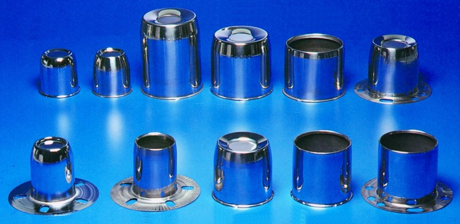 Topline Whl Wheel Center Cap, Chrome 4 and 5 Lug Bolt Circle, 2.925 Inch Diameter, 3 Inch Height, Closed Style, Single – C89