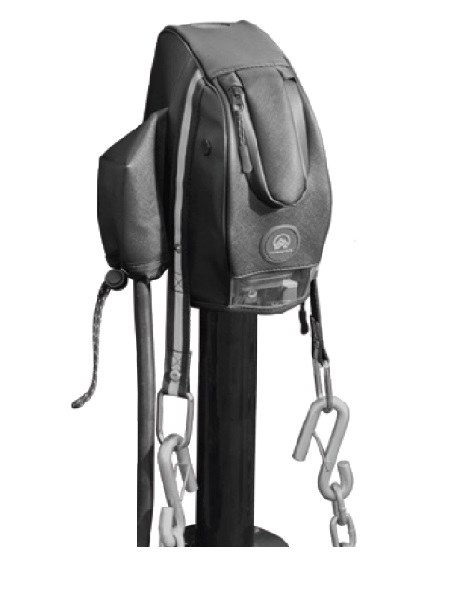 Trail Sphere Trailer Tongue Jack Cover, Clever Cover ™ the Pacific, Use with Bulldog Electric Jack – CCBJ08