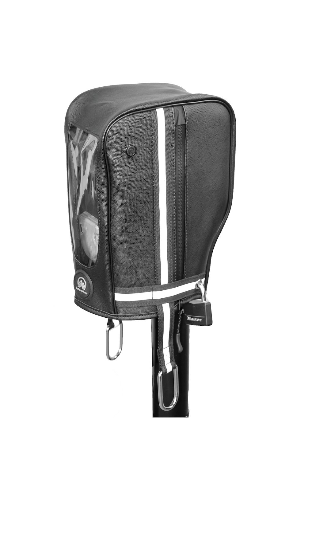 Trail Sphere Trailer Tongue Jack Cover, Clever Cover ™ the Cascades, Use with Fic Electric Jack, Protects from Dirt/ Harsh Elements/ Weather – CCFIC05