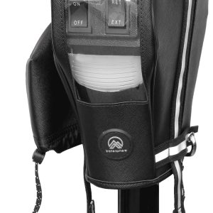 Trail Sphere Trailer Tongue Jack Cover, Clever Cover ™ the Olympic, Use with Lci Electric Jack, Protects from Dirt/ Harsh Elements/ Weather – CCLCI02