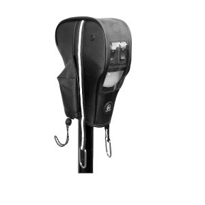 Trail Sphere Trailer Tongue Jack Cover, Clever Cover ™ the Olympic, Use with Lci Electric Jack, Protects from Dirt/ Harsh Elements/ Weather – CCLCI02