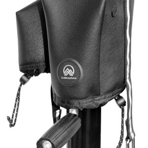 Trail Sphere Trailer Tongue Jack Cover, Clever Cover ™ the Chelan, Use with Manual Jack, Protects from Dirt/ Harsh Elements/ Weather – CCSW06