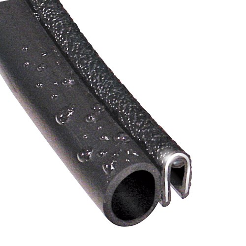Trimlok Multi Purpose Weather Stripping, Roll, 25 Foot Length, PVC, For Sealing Luggage Doors/ Tool Boxes/ Tonneau Covers – 3100B3X1/8A-25