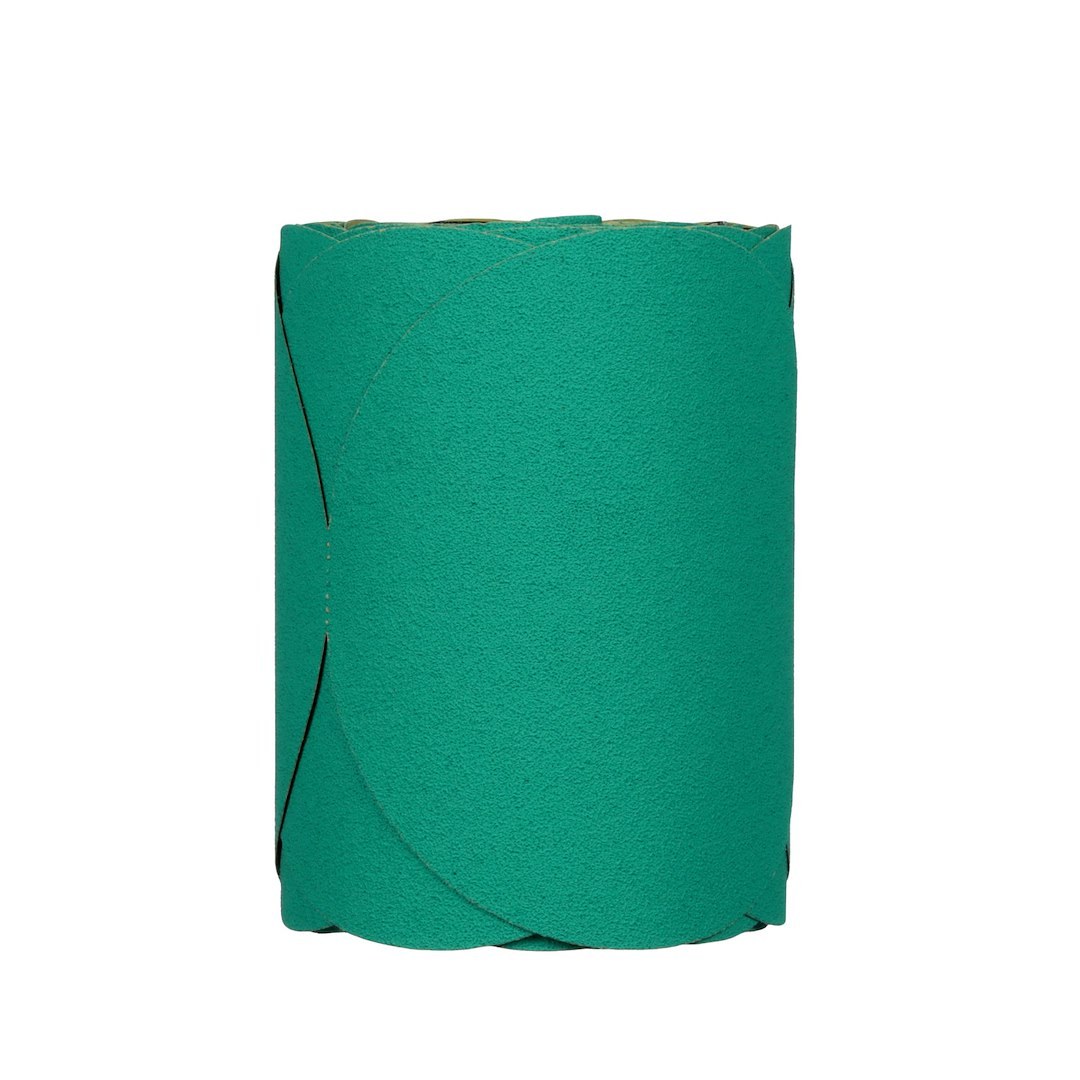 3M Sandpaper, Stikit™ Green Fre-Cut™, Sanding Disc, Used for Featheredging/ Rough Feather Edge/ Paint Removal/ Filler Shaping, 80 Grit – 01506