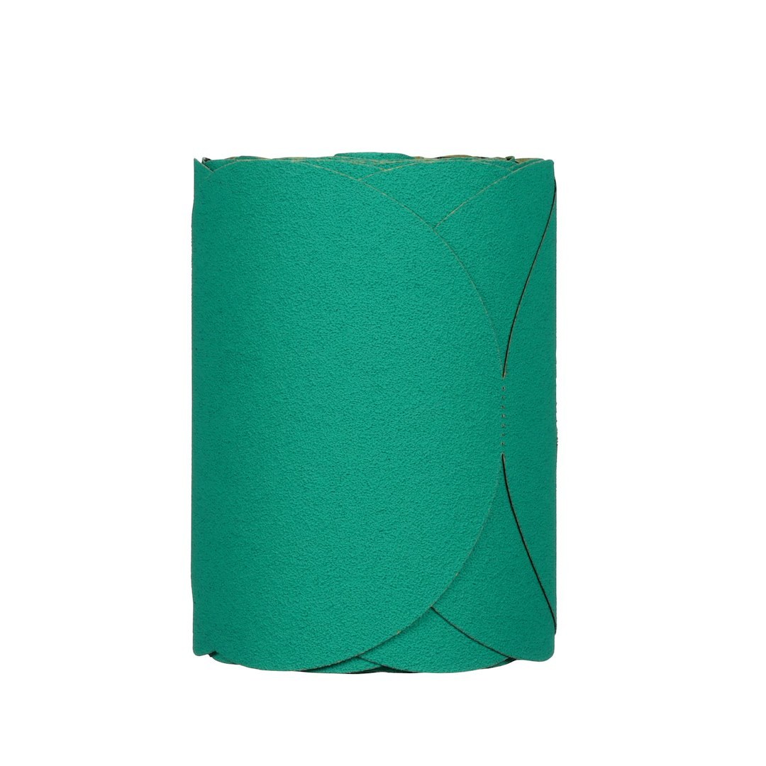 3M Sandpaper, Stikit™ Green Fre-Cut™, Sanding Disc, Used for Featheredging/ Rough Feather Edge/ Paint Removal/ Filler Shaping, 80 Grit – 01506
