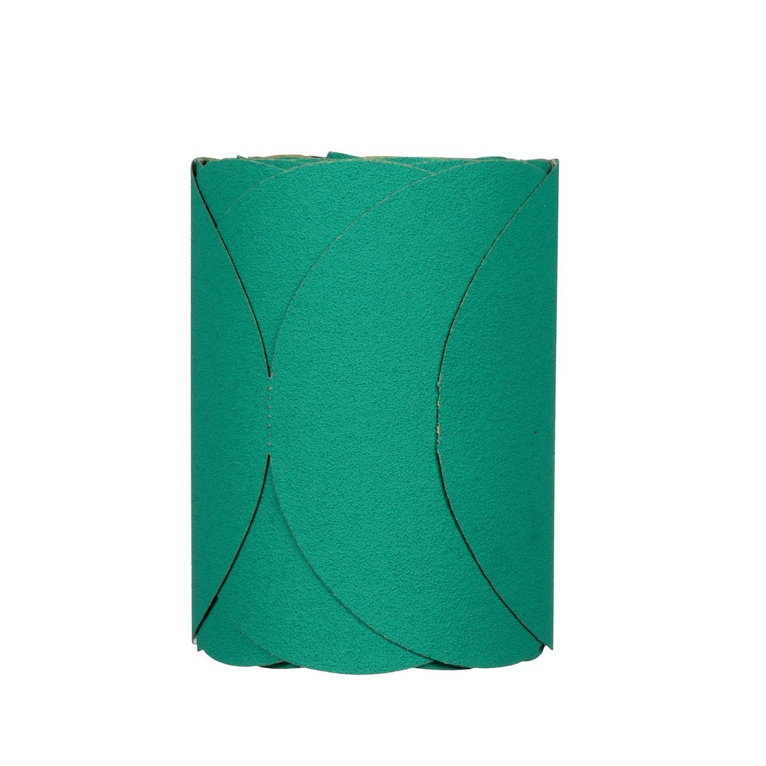 3M Sandpaper, Stikit™ Green Fre-Cut™, Sanding Disc, Used for Featheredging/ Rough Feather Edge/ Paint Removal/ Filler Shaping, 80 Grit – 01506