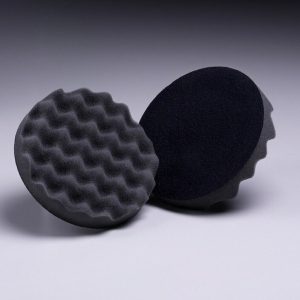 3M Polishing Pad, Perfect-It ™, Used for Cured Paint/ Glaze/ Wax Applicator/ Swirl Mark Removal, Foam, Black, Least Aggressive – 05707