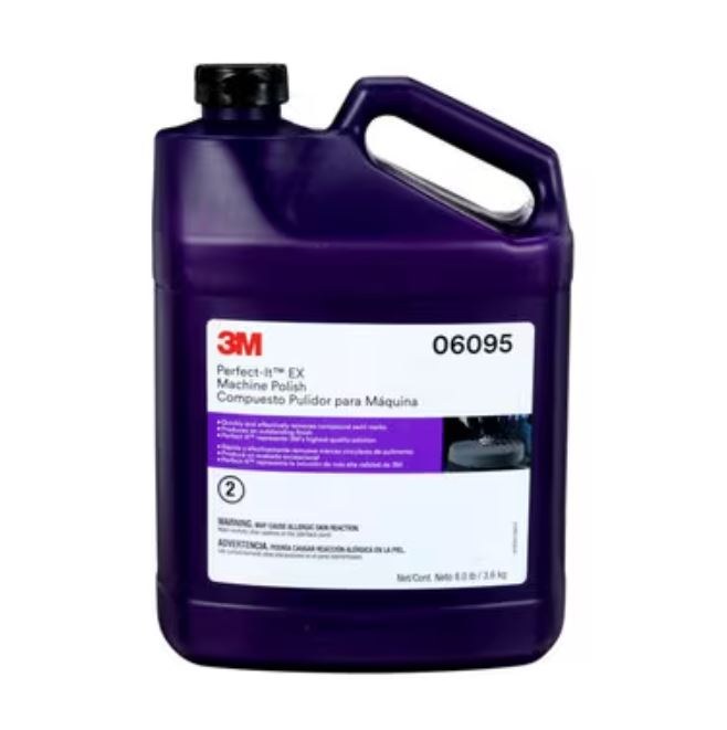 3M Polishing Compound, Perfect-It™, Used to Eliminate Swirl Marks and Produces a High Gloss Finish, Liquid, Black, 1 Gallon Can, Single – 06095