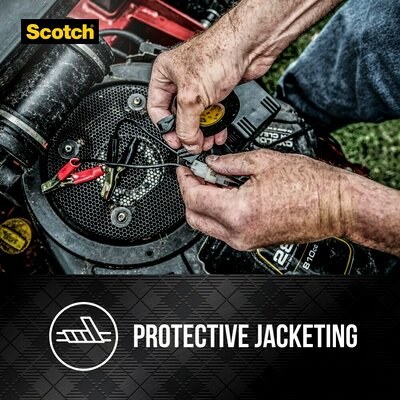 3M Electrical Tape, Scotch ® Super33+ ™, For Creating Waterproof, Roll, 3/4 Inch, Black – 06132