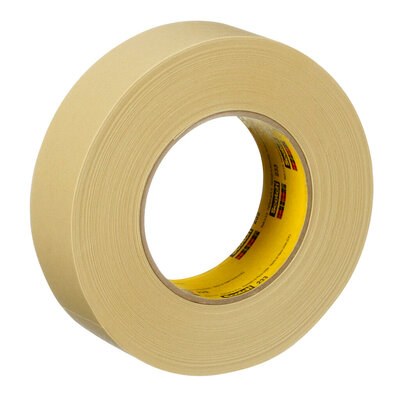3M Masking Tape, Scotch ®, Used for Booth Masking/ Fine Lines/ General or Bulk Masking/ Jamb Masking/ Paint Preparation – 06338