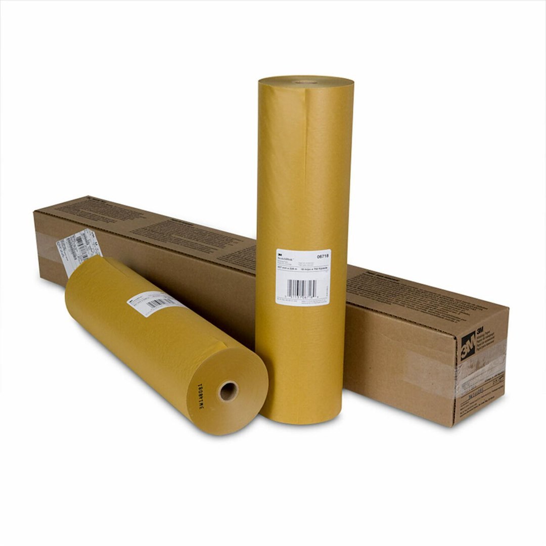3M Masking Paper, Scotchblok™, Use to Provide Excellent Resistance to Paint Solvents/ Urethanes/ Base Coats/ Clear Coats – 06718