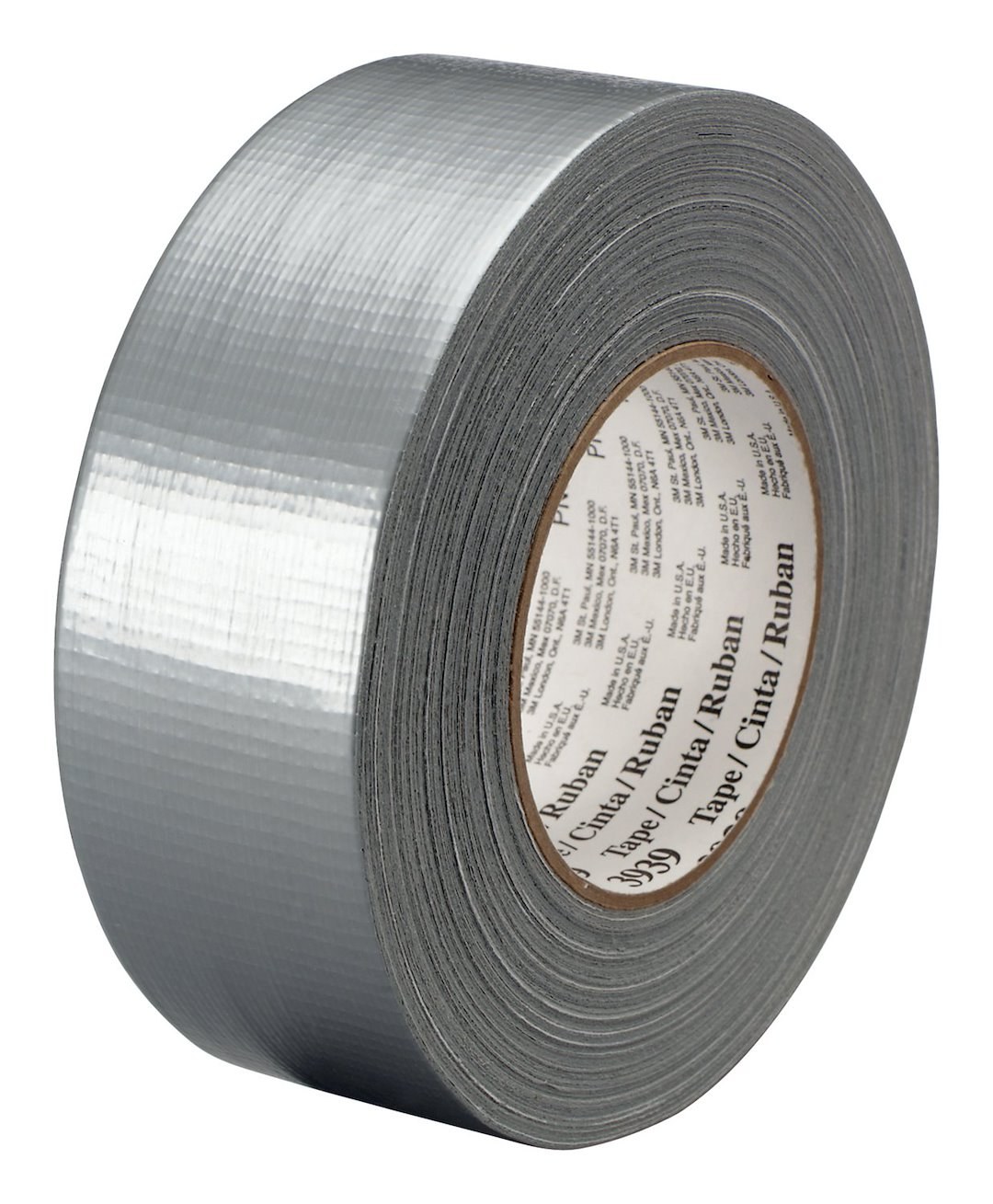 3M Duct Tape, Tartan ™, 2 Inch Width X 180 Foot Length Roll, Silver, Single – 06975