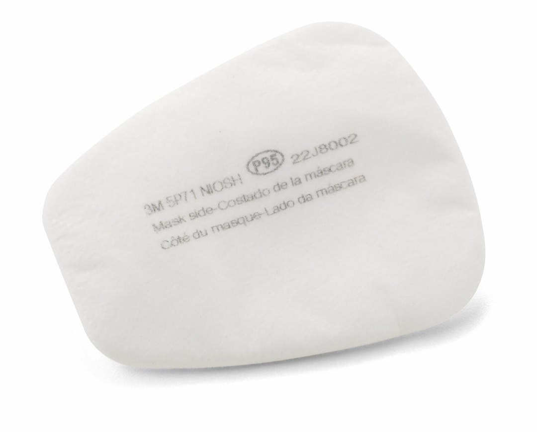 3M Respirator Filter, For 3M 6000 Series Cartridges/ 3M 603 Filter Adapter/ 3M 501 Filter Retainer and Reusable Respirators – 07194