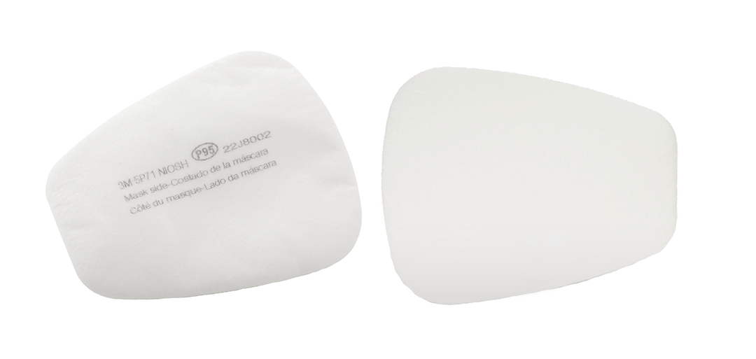 3M Respirator Filter, For 3M 6000 Series Cartridges/ 3M 603 Filter Adapter/ 3M 501 Filter Retainer and Reusable Respirators – 07194