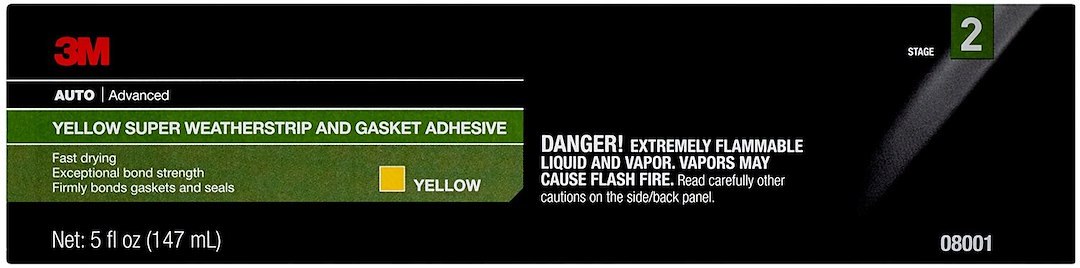 3M Weatherstripe Adhesive – 08001