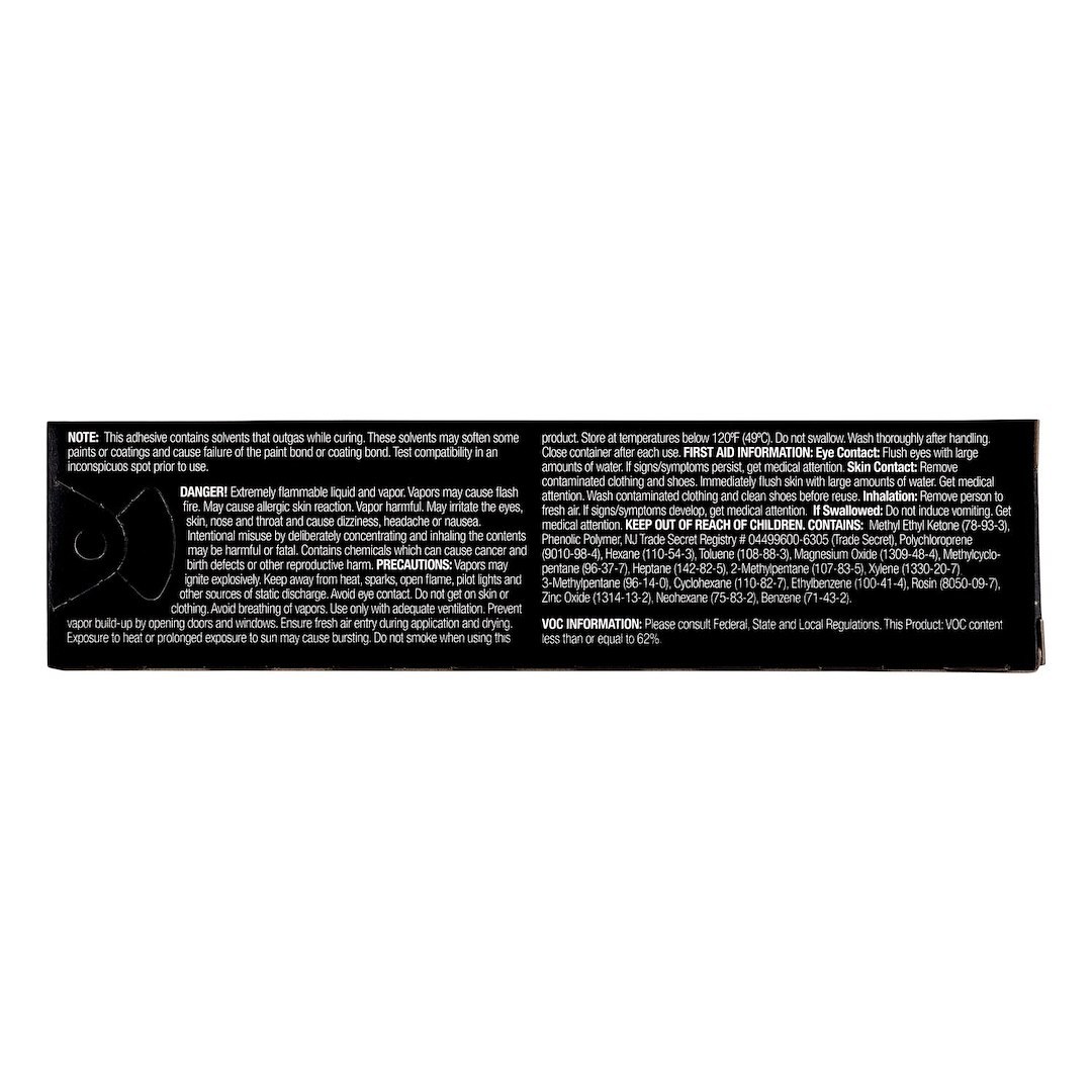 3M Weatherstripe Adhesive, Used to Bond Automotive Weatherstripping/ Headliners/ Rubber Gaskets/ Vinyl/ Metal/ Fabrics/ Holding Paper – 08008