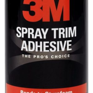 3M Trim and Upholstery Adhesive, Used to Bond Lightweight Trim Material/ Upholstery Cloth/ Trunk Liners to Metal and Other Surfaces – 08074