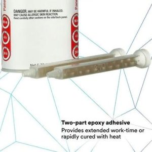 3M Adhesive, Used to Bond Steel/ Aluminum/ Smc/ Frp, 200 Milliliter Cartridge – 08115