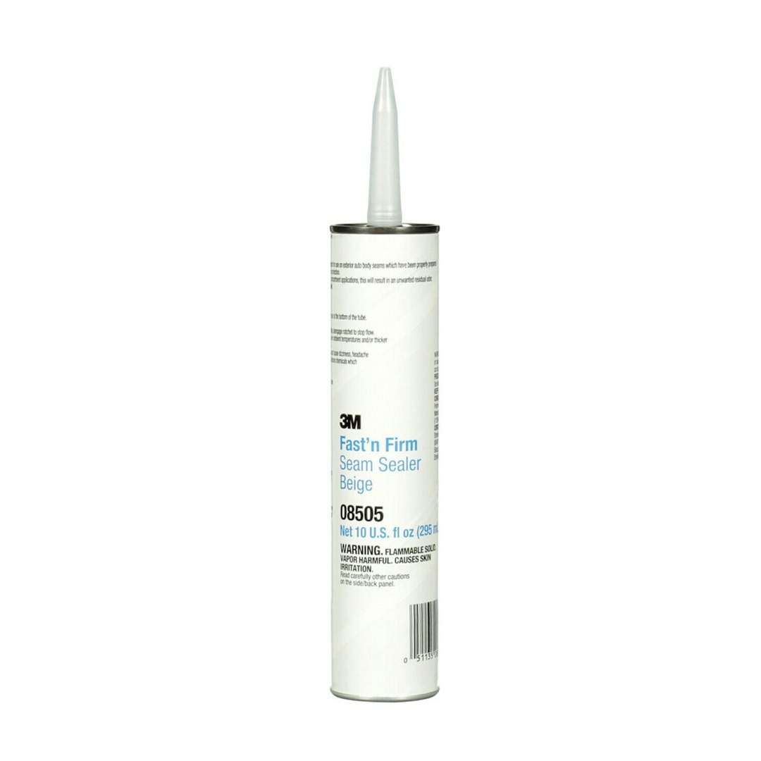 3M Body Seam Sealer, Fast N Firm ™, Use to Seal Interior and Exterior Autobody Joints and Seams, Tan, Paintable IN 30 Minutes – 08505