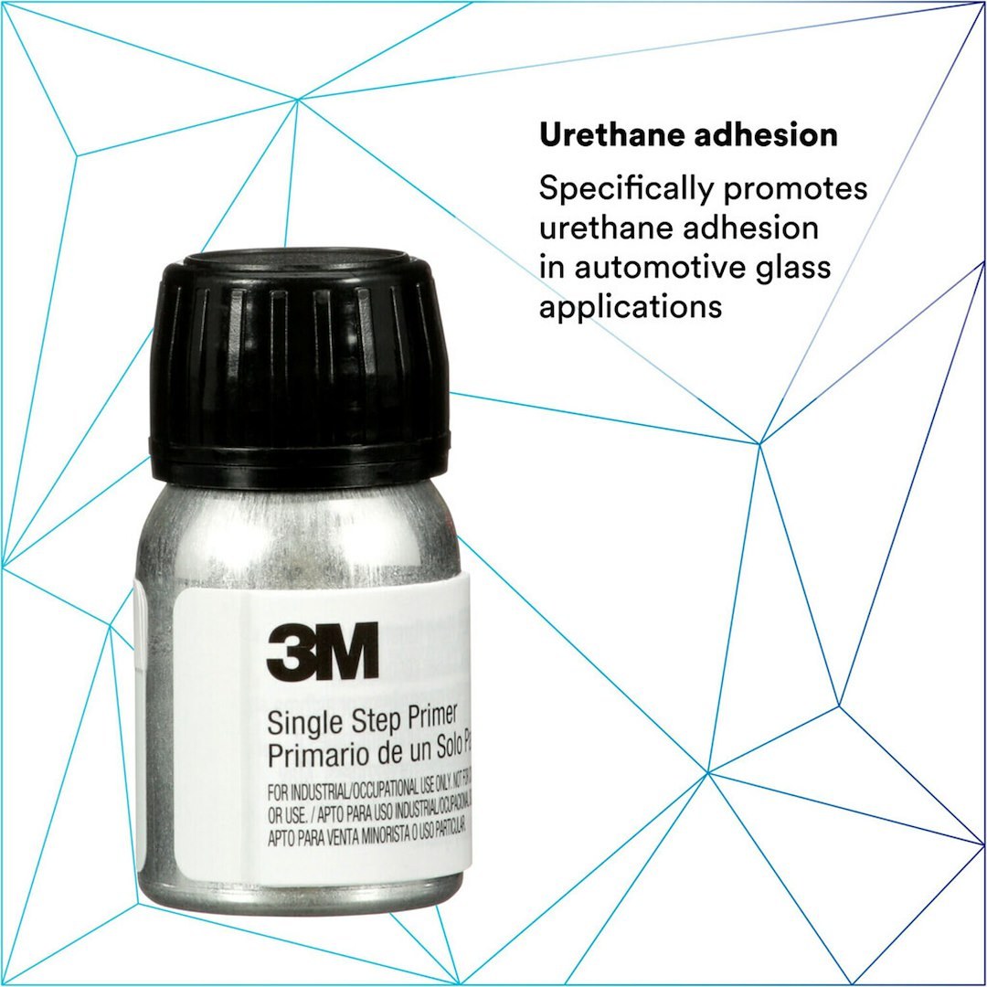 3M Windshield Seal Primer, Use to Touch Up Pinchweld Scratches/ to Primer Encapsulated Glass, Black, 1 Ounce Bottle, Single – 08682