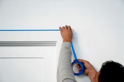 3M Masking Tape, Scotchblue™, Used for Masking Painting/ Paint Preparation, 1.41 Inch Width X 60 Yard Length, Blue, Pack of 4 – 09221
