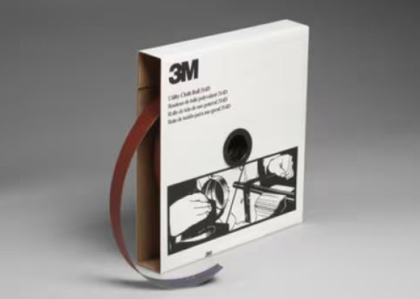 3M Sandpaper, Sanding Roll, Used for Deburring/ Finishing/ Surface Preparation, P100 Grit, 150 Foot Length X 1 Inch Width, Aluminum Oxide – 19791