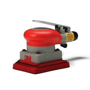 3M Sander, Used for Surface Finishing/ Sanding, Pneumatic Powered, 6.88 Inch Width X 9.63 Inch Length, Single – 20331