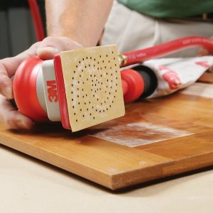 3M Sander, Used for Surface Finishing/ Sanding, Pneumatic Powered, 6.88 Inch Width X 9.63 Inch Length, Single – 20331