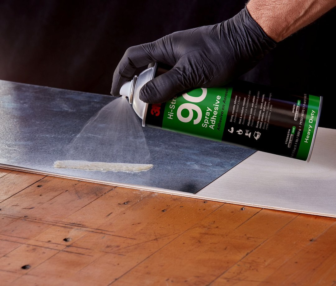 3M Adhesive, Used for Bonding Metal/ Concrete/ Plastic/ Wood, 17.6 Ounce Aerosol Can – 30023