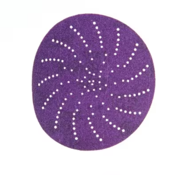 3M Sanding Disc, Cubitron™ II Hookit™, Used for Fine Featheredging/ Paint Removal and Feather-Edging Removal, Purple, Precision Shaped Ceramic – 31366
