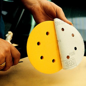 3M Sanding Disc, Cubitron™ II Hookit™, Used for Fine Featheredging/ Paint Removal and Feather-Edging Removal, Purple, Precision Shaped Ceramic – 31366