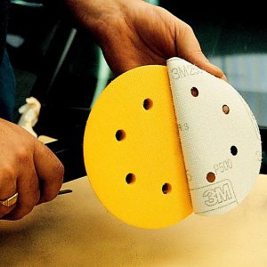 3M Sanding Disc, Cubitron™ II, Used for Fine Featheredging/ Paint Removal and Feather-Edging Removal, Purple, Precision Shaped Ceramic – 31481