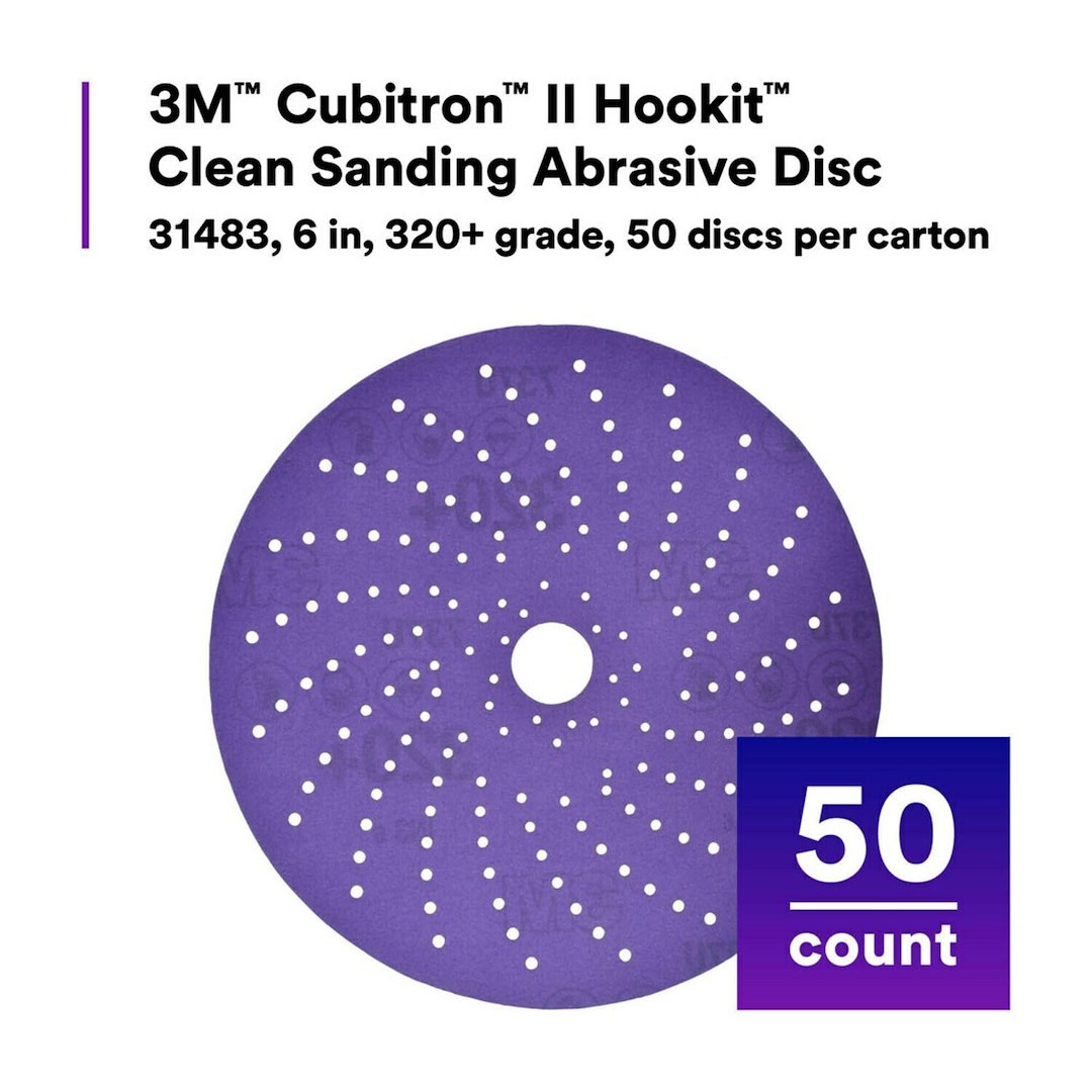 3M Sandpaper, Cubitron™ II Hookit™, Sanding Disc – 31483